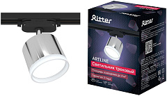 RITTER 59863 7 ARTLINE GX53 алюминий/пластик хром Светильник трековый накладной