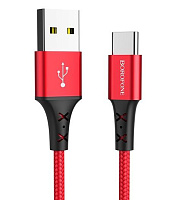 BOROFONE (6931474700827) BX20 USB-Type-C 2A 1M - красный Кабель Type-C