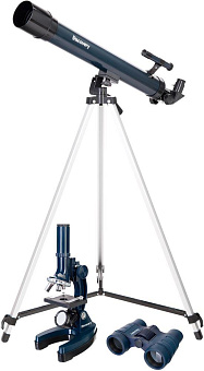 LEVENHUK Discovery Scope 3 с книгой 77822 Набор оптики