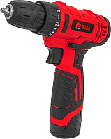 EDON AD-1201 черный/красный 15417 12В, 1аккум Дрель-шуруповёрт