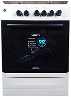 VESTA Valencia VGE 10-E с VD бежевый Газоэлектрическая плита VESTA Valencia VGE 10-E с VD бежевый