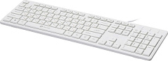 ОКЛИК 500M белый USB slim Multimedia Клавиатура