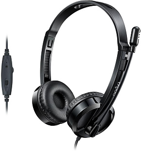 RAPOO H100 Black Наушники проводные