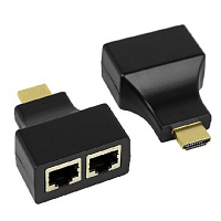 REXANT (17-6916) HDMI УДЛИНИТЕЛЬ ПО ВИТОЙ ПАРЕ RJ-45(8P-8C) Кабель HDMI