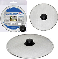 MULTIDOM Сито плоское "Крышка и экран от брызг" 28 см AN11-33 Сито плоское "Крышка и экран от брызг" 28 см MULTIDOM Сито плоское "Крышка и экран от бр