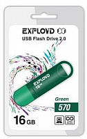 EXPLOYD 16GB 570 зеленый [EX-16GB-570-Green] USB флэш-накопитель