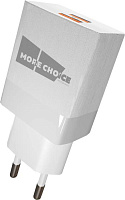 MORE CHOICE (4627151196121) NC24i СЗУ 2USB 2.1A с кабелем Apple 8-pin White СЗУ