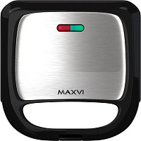 MAXVI SM751S silver-black Сэндвичница