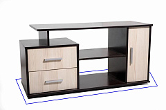 БИТЕЛ Тумба ТВ-5 деталь №2 дно венге/ясень Корпусная мебель