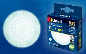 UNIEL (UL-00003723) LED-GX53-13W/NW/GX53/FR PLZ01WH матовая Белый свет 4000K Лампа светодиодная