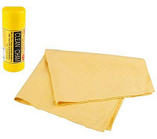 РЫЖИЙ КОТ Салфетка из синтетической замши в тубе 43х32см РЫЖИЙ КОТ Салфетка из синтетической замши в тубе 43х32см