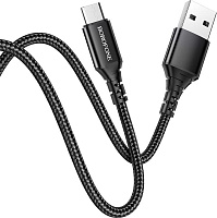 BOROFONE (6931474745811) BX54m 1мUSB 2.4A microUSB черный - 1,0m Кабель