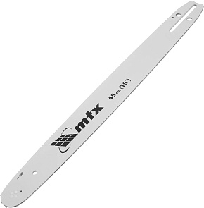 MTX Шина для бензопилы, длина 45 см (18"), шаг 0,325", паз 1,5 мм, 72 звена// 59817