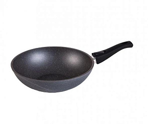 МЕЧТА 078701 ВОК 28см Гранит со съемной ручкой