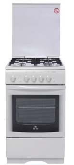 DE LUXE 506040.04 г (916903) бел Плита газовая
