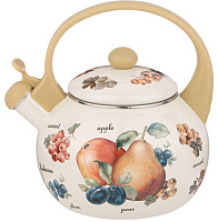 AGNESS 934-429 ФРУКТЫ эмал. 2,2л Чайник