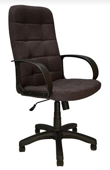 ЯрКресло Кресло Кр70 ТГ ПЛАСТ К13 (ткань Крафт фиолетовая) Кресло компьютерное