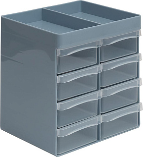 VIOLET для мелочей (серо-синий/прозрачный) 340849 Органайзер