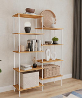 ЗМИ Система стеллажей 49 "НеШкаф" (системы открытого хранения) (Белый) ССТНШ49 Б Стеллаж ЗМИ Система стеллажей 49 "НеШкаф" (системы открытого хранения