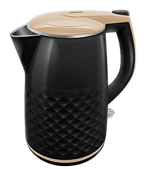 CENTEK CT-0025 black (1,8л. металл/пластик) Чайник