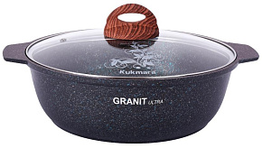 KUKMARA жгг31а а/пр литая 3,0л стекл/кр Granit ultra blue Жаровня