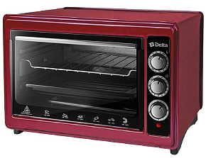 DELTA сD-0123 бордовый Печь электрическая