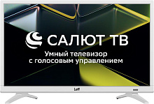 LEFF 24F691T FHD SMART TV Салют белый