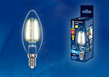 UNIEL (UL-00000199) LED-C35-6W/WW/E14/CL PLS02WH Лампочки светодиодные