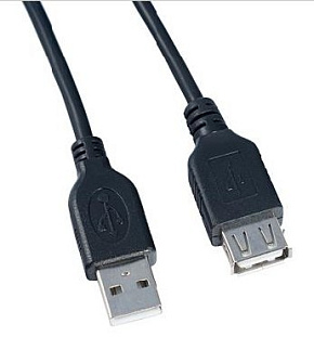 PERFEO (U4502) USB2.0 A вилка - А розетка 1 м Кабель, переходник