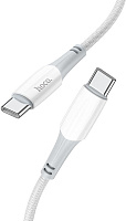 HOCO (6931474760517) X70 USB 3.0A 60W для Type-C Type-C White 1 м Кабель