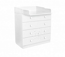 POLINI Комод Polini kids French 1580, Teddy, белый (2 кор.) Комод POLINI Комод Polini kids French 1580, Teddy, белый (2 кор.)