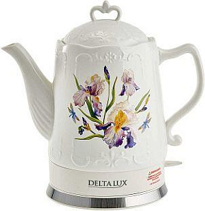 DELTA DE-1012 (1,5л, фарфор) Чайник