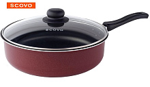 SCOVO СЭ-019 expert со стекл. крышкой д.26 см Сотейник