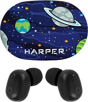 HARPER HB-532 черный Беспроводные наушники