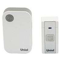 UNIEL (UL-00006432) UDB-013W-R1T1-36S-100M-WH Звонок беспроводной