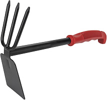 ЕГ (817) Black Мотыга 2 в 1 см 30х6,4х18 черный Садовая мотыга 2 в 1