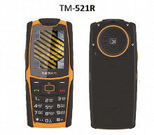 TEXET TM-521R Черный/Оранжевый