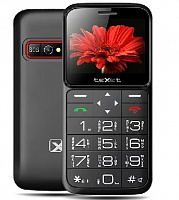TEXET TM-B226 BLACK-RED (2 SIM) Мобильный телефон