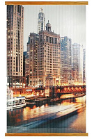 ДЫХАНИЕ ТЕПЛА Электрообогреватель бытовой настенный (рис. Мегаполис) 19с424 Обогреватель