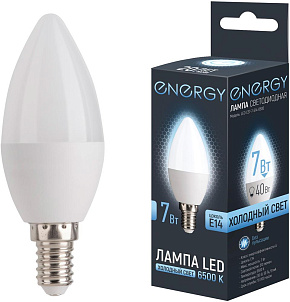 ENERGY LED С37-7-E14-6500 (109290) Лампа светодиодная
