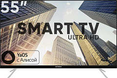 SOUNDMAX SM-LED55M04SU UHD SMART Яндекс