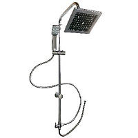 OSKAR 3016 Стойка душевая тропический душ с квадратными лейками Стойка душевая OSKAR 3016 Стойка душевая тропический душ с квадратными лейками