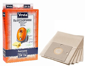 VESTA FILTER SM-04 компл. 5шт. Пылесборники