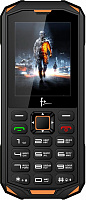 F+ R240 Black/Orange Телефон мобильный