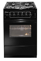 ЛЫСЬВА ЭГ 401-2у черная Плита газоэлектрическая