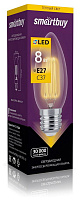 SMARTBUY (SBL-C37F-8-30K-E27) 8W/3000/E27 Лампа светодиодная