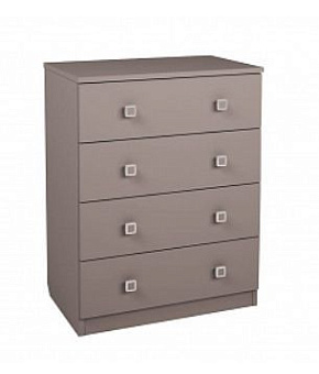 POLINI Комод Polini kids Simple c 4 ящиками, серый (1кор) Комод