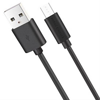 More choice K13m Дата-кабель USB 2.1A для micro USB - 1м Black Кабель