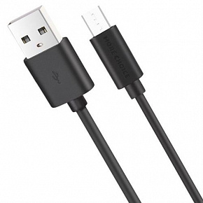 MORE CHOICE (4627151190747) K13m USB 2.1A для micro USB - 1м Black Кабель