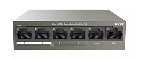 TENDA TEF1106P-4-63W Коммутатор TENDA TEF1106P-4-63W
